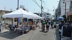 定期市の様子