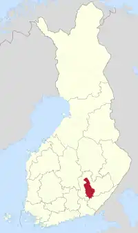 ミッケリの位置の位置図