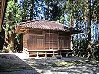 神輿殿（旧拝殿・1790年造営）