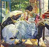 読書するレディ (c.1915)