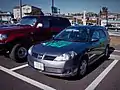 2003年頃から2015年まで使用されたミミー3号車。アンテナはホイップアンテナ。元2号同様に、営業車等と共通のカラーリングで、この車両以降「11-97」の希望ナンバーとなった。2014年末に日産・ジュークに代替されたが、こちらも2017年末に事故廃車となっている。