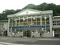 改修前の駅舎(2010年7月)