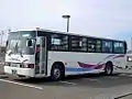 南三陸観光U-HU3KPAAトップドア仕様、RU6B系に準じたボディを架装したもの