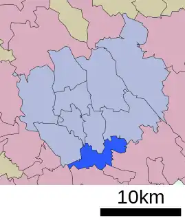 南区 (さいたま市)位置図