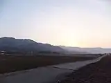 駅南西方面の風景