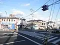 4車線区間が供用されている箇所三田市南ヶ丘1丁目で撮影