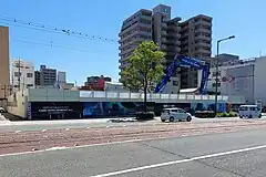 解体された東京第一ホテル松山(2024年5月)