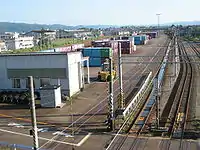コンテナホーム(着発5番線側)