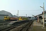 駅構内（2008年3月）