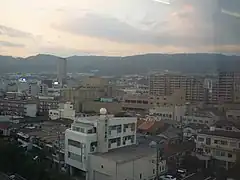 六甲ライナー南魚崎駅よりの眺望(一丁目付近)