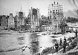 橋梁工事（1913年頃）