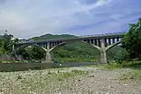 右岸上流側より