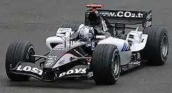 パトリック・フリーザッハーがドライブするPS052005年イギリスグランプリ