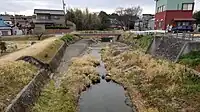 水無瀬川（美濃池町・神川町境）