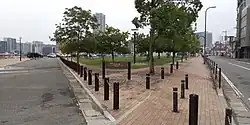 中央区港(「かもめ広場」より)