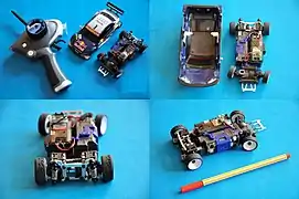 Mini-Z AWD と KT-18送信機