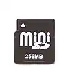 miniSDカード (256&nbsp;MiB)