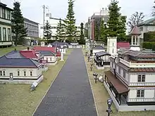 ミニチュア建造物群(追手門広場)