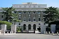 国防省庁舎(バラッキーニ宮殿)