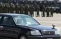 防衛事務次官等が乗車する車両の標識例
