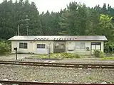 青森運輸区三厩乗務員休憩所（2010年8月）