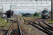 ホームと側線（2010年4月）