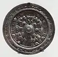 画文帯対置式神獣鏡 熊本県・江田船山古墳出土 東京国立博物館蔵 国宝