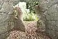 玄室（開口部方向）