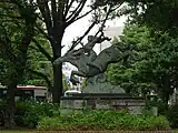 武蔵野市世界連邦平和像（北村西望作）