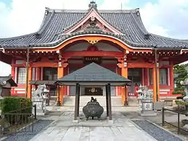 身玉山大定院本堂（御船町、2006年（平成18年）11月）