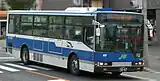 ツーステップKC-MP717P改(札幌市営バス向けホイールベース短縮仕様)ジェイ・アール北海道バス