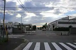 三菱重工業岩塚工場（2016年8月）