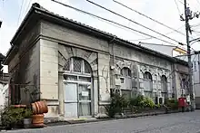 明治37年(1904年)竣工の住友銀行尾道支店(初代)。設計は野口孫市。現尾道市労働センター。