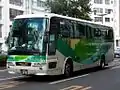 宮城交通のスーパーハイデッカー車（事故により廃車）