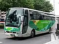 高速路線車現行塗色（キャラクター抜き）三菱BKG-MS96JP