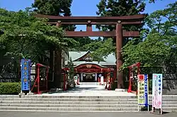 宮城縣護國神社正面大鳥居