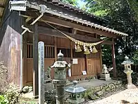 山頂近くにある宮路天神社本宮