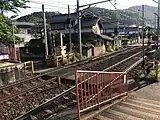 構内踏切(2020年5月)