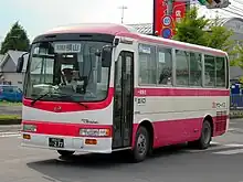 ミヤコーバス路線トップドア仕様