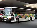 エアロバス・ハイデッカ（短尺車）P-MS725Nミヤコーバス