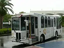 シーガイア園内輸送用バス(当車両の除籍後はラグーナテンボスの無料シャトルバスに転用された)