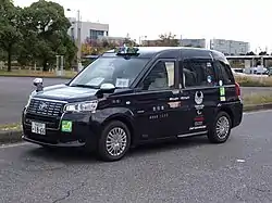 宮園自動車所属ジャパンタクシー
