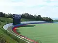新たに整備されたスコアボード
