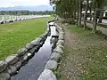 牧場の一隅
