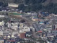 駅遠景