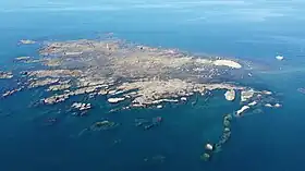 水島の空中写真