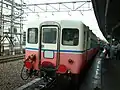 「シュプール＆リゾート」用14系客車で運行された（下関駅）