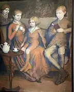 エルネスト・ルアール夫人と3人の子供(1913)