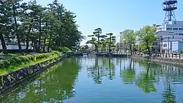 本荘城の堀