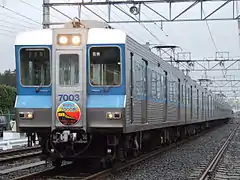 7000形（2007年3月 印旛車両基地）